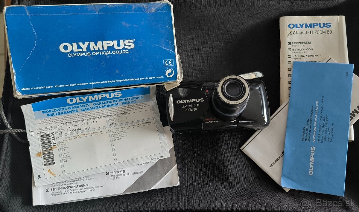 Olympus mjuII zoom80