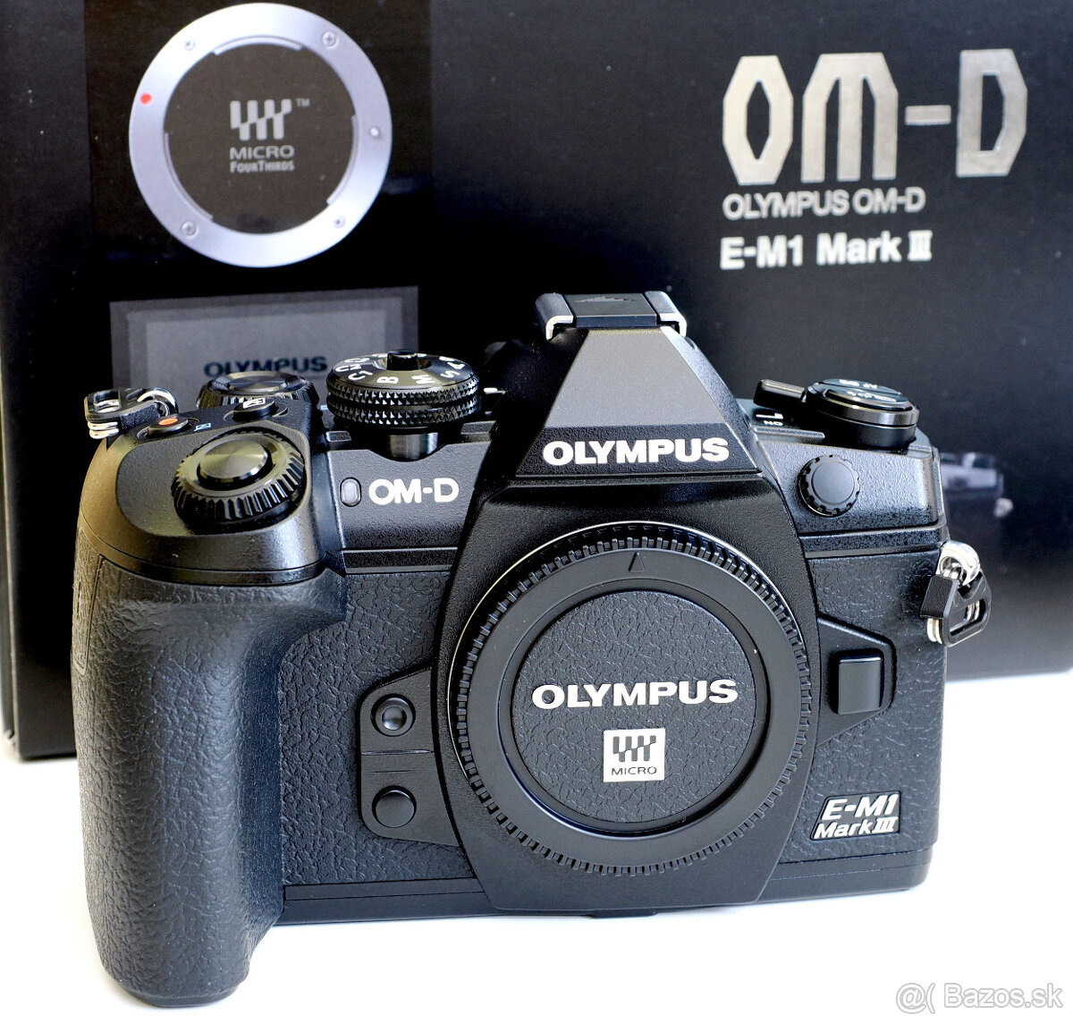 OM-D E-M1 Mark III je NEPOUžíVANý