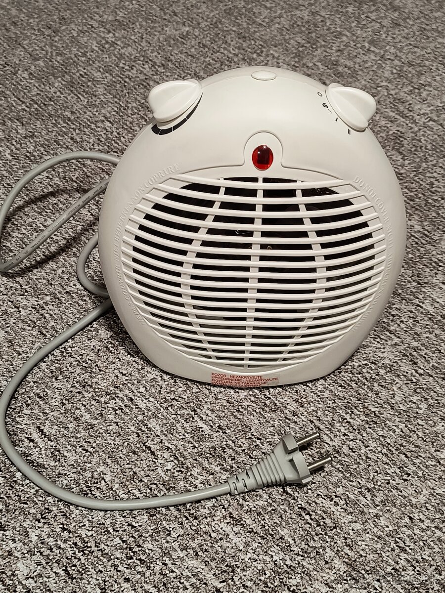 Teplovzdušný ventilátor