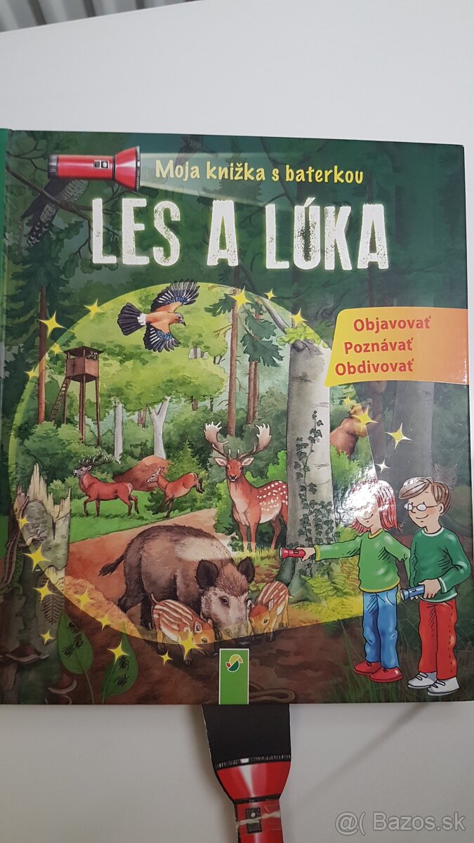 Les a luka - knizka s baterkou