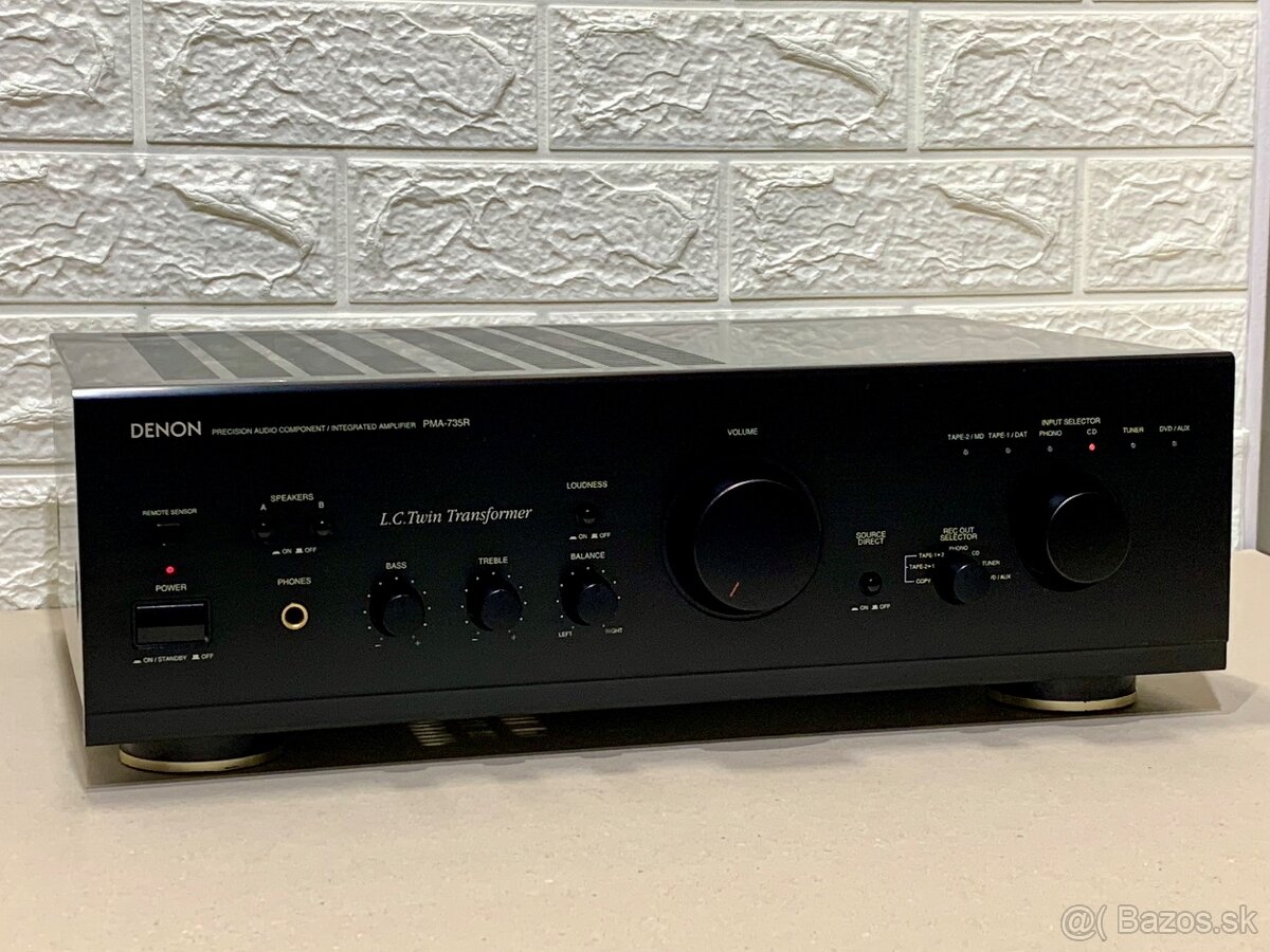 DENON PMA-735R …. Integrovaný Stereo Zosilovač