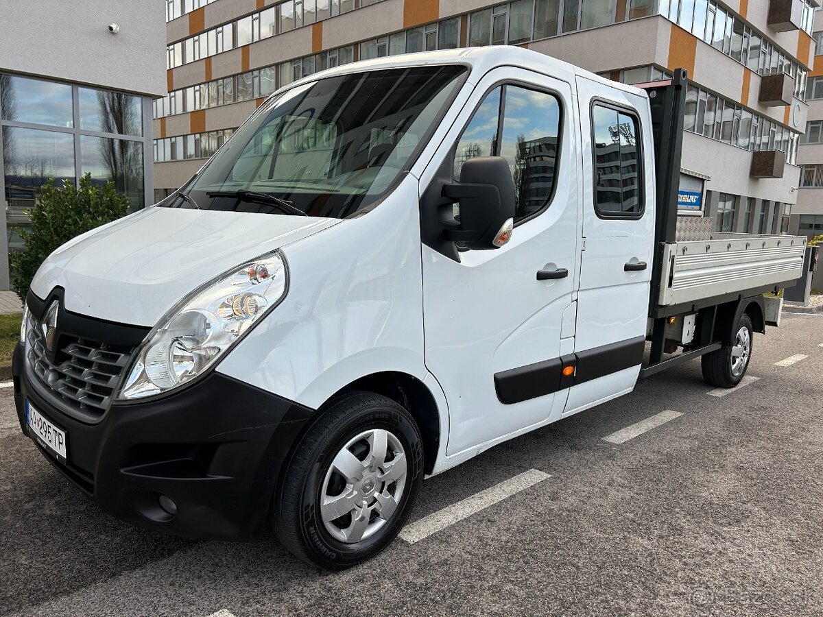 RENAULT MASTER VALNIK,r.v2017, 7MIEST,KORBA 300cm,PO SERVISE