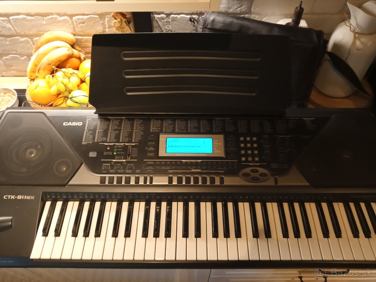 Predám Casio CTK 811. EX