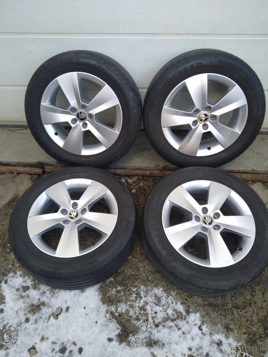 16"letné sada ŠKODA SCALA originál.