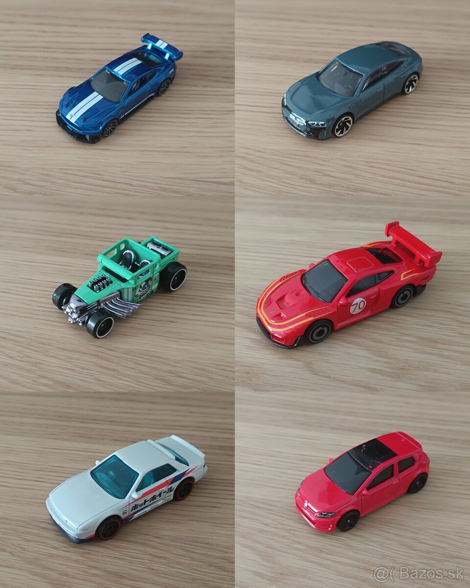 Hotwheels Mustang , Nissan , VW