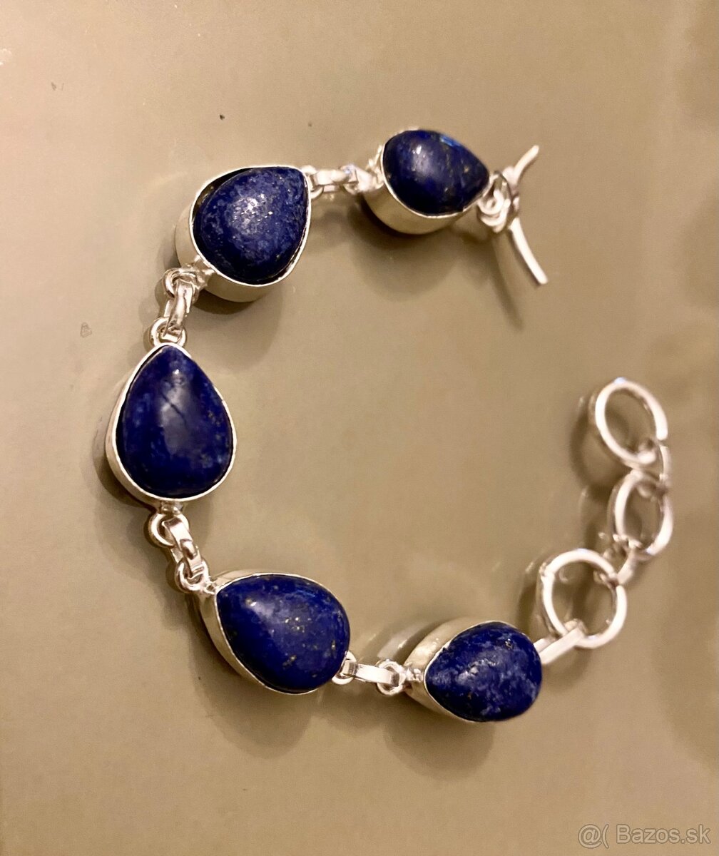 Náramok z lapis lazuli