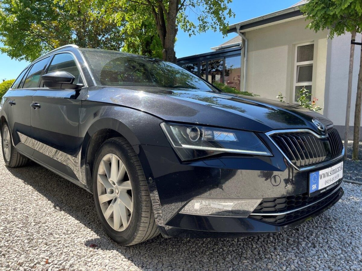 Škoda Superb Combi 1.6 TDI Ambition DSG, Mesačne: 254€