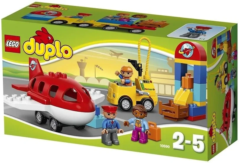 Lego Duplo Letisko, vhodné pre vek 2 - 5 r