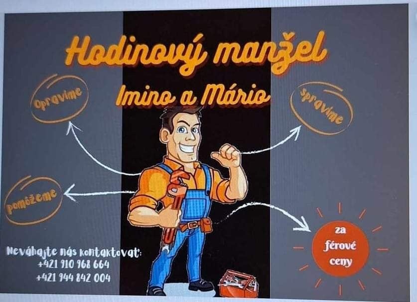 Hodinový manžel Imi a Majo