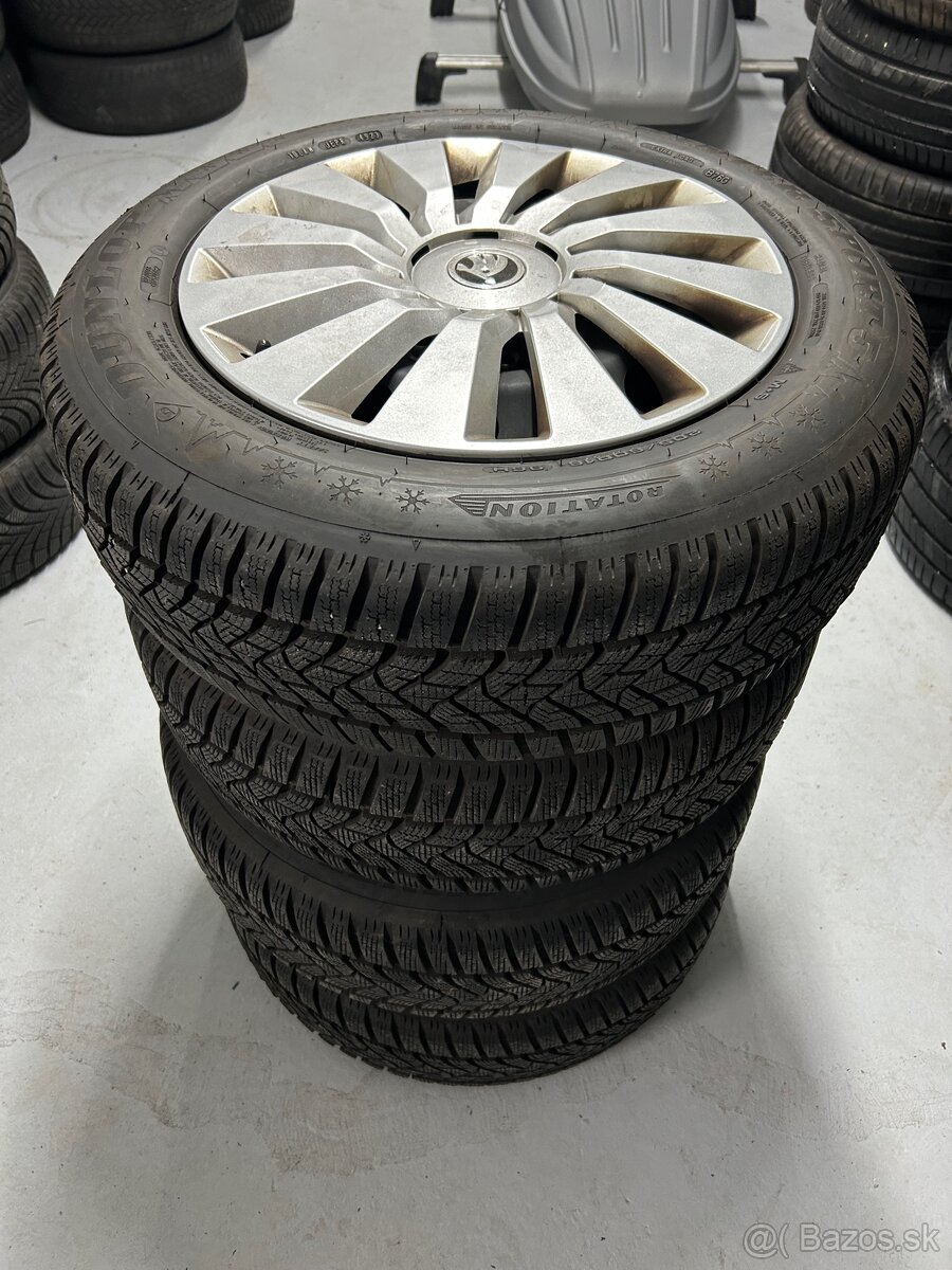 Predám plechové disky 5x112 205/60 R16