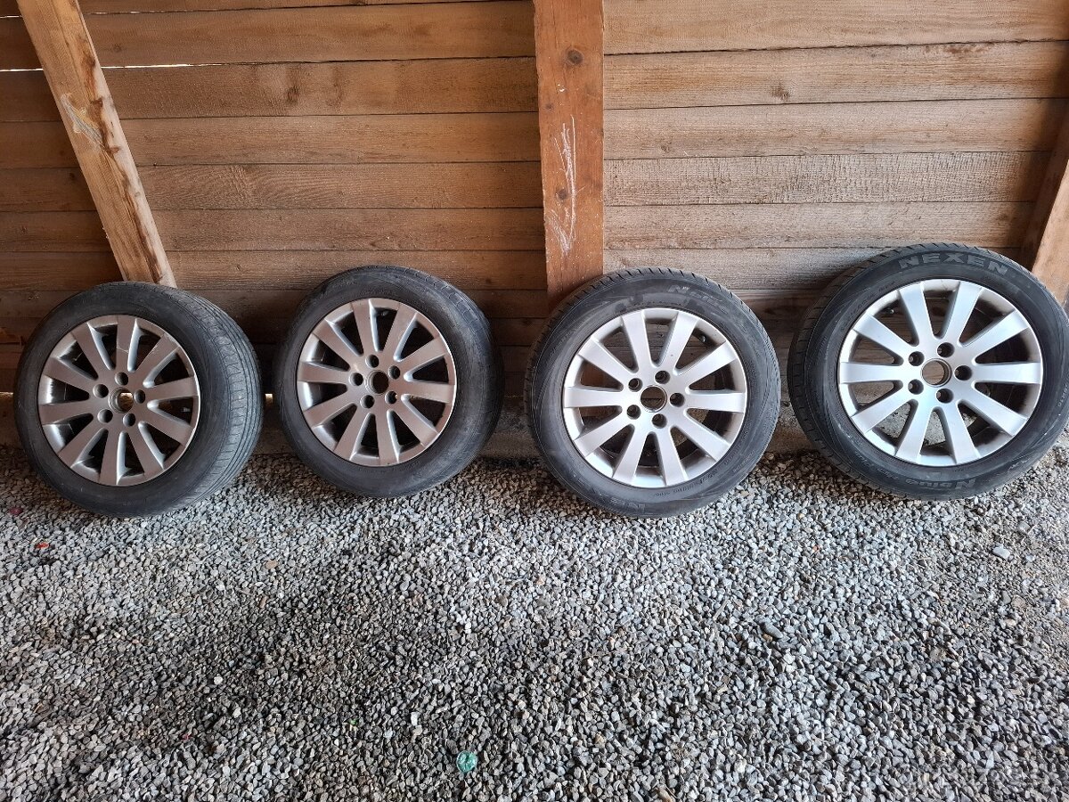 Disky 5x112 r16 a pneu 205/55 r16