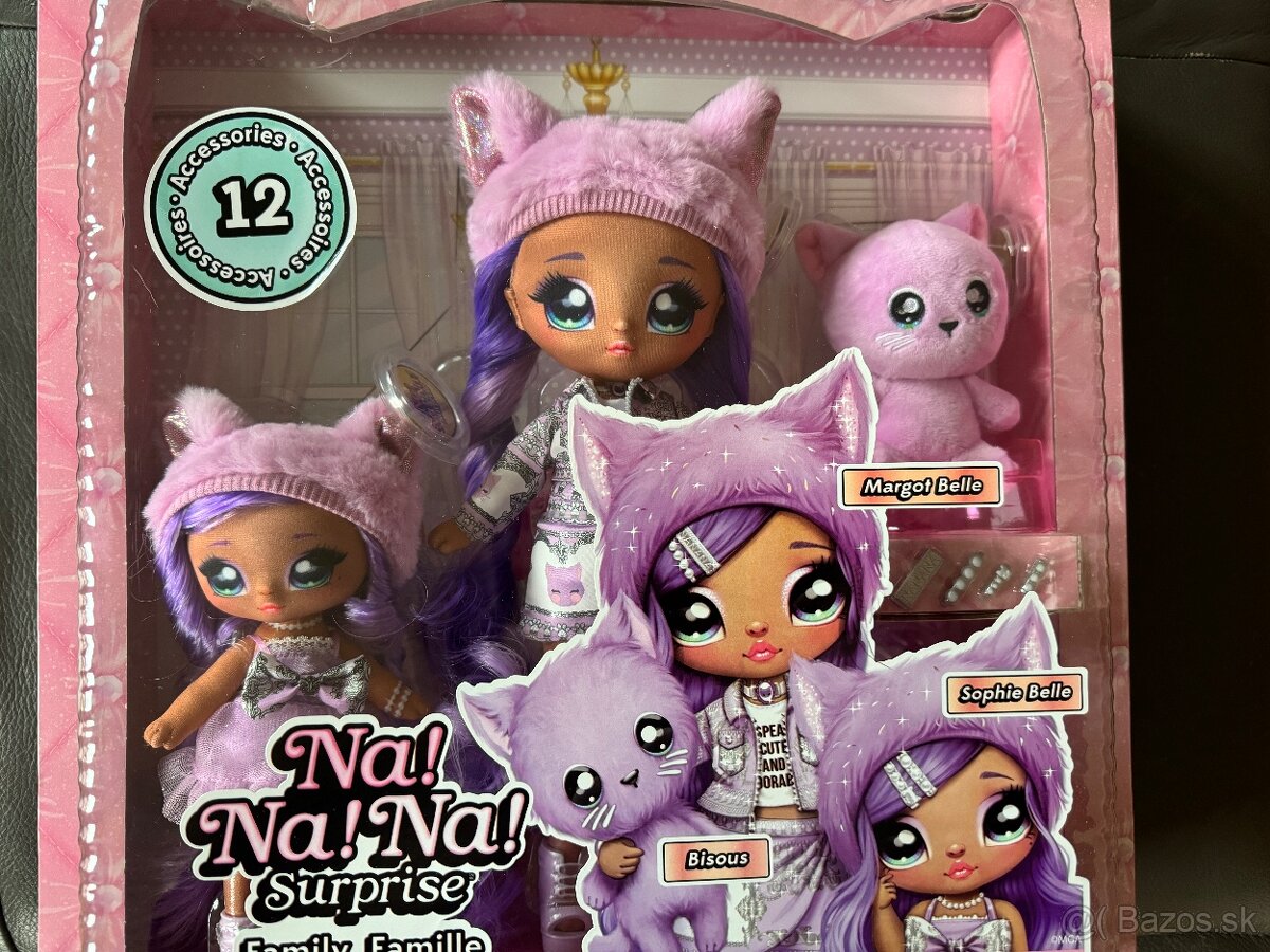 Na Na Na Surprise Rodinka Lavender Kitty