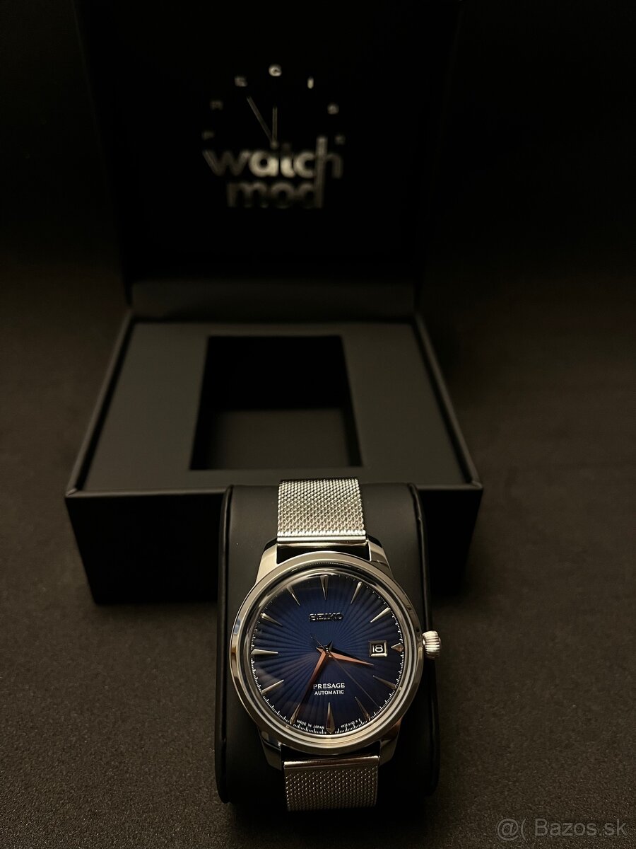 Seiko mod Cocktail Presage Blue