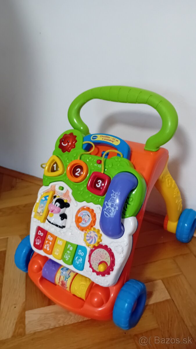 Choditko vozik na tlacenie vtech