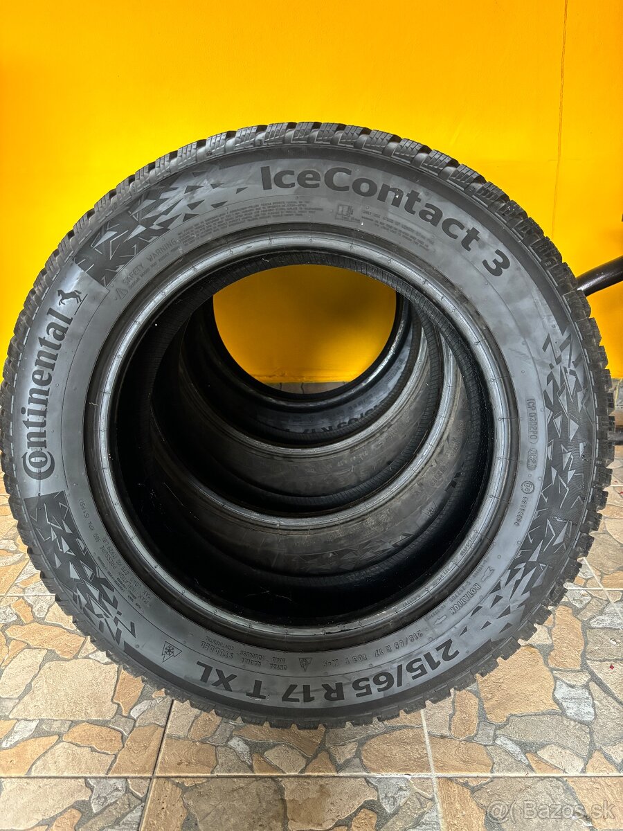 Zimné pneu s hrotmi 215/65 R17 T XL