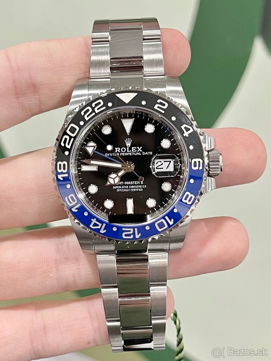 Rolex GMT-Master II čierno-modré