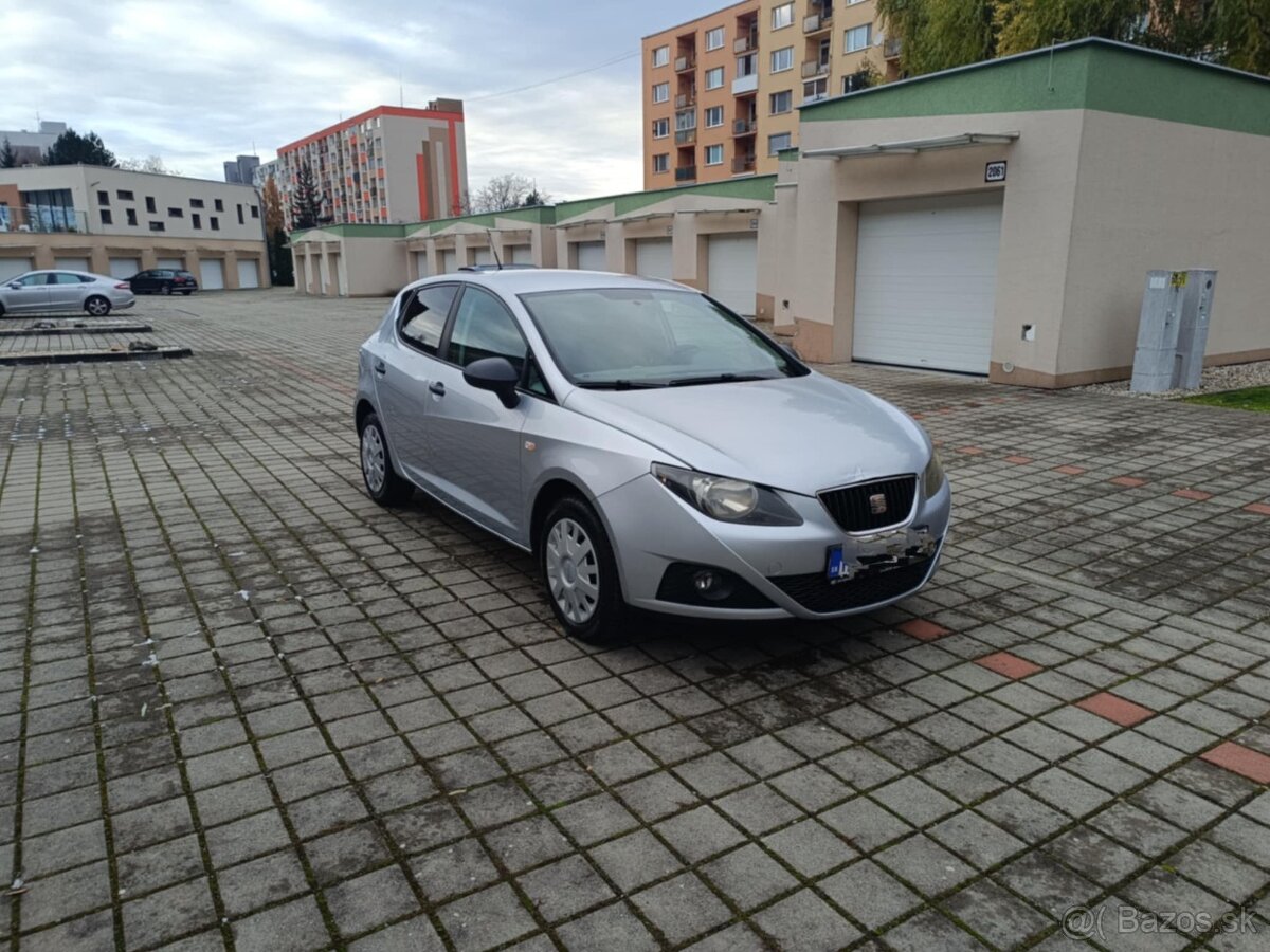 SEAT IBIZA 1,4 BENZÍN, 16V, 63KW, PÔVODNÝ LAK