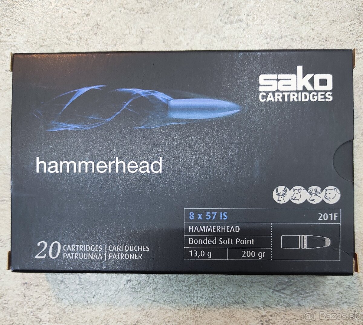 Sako 8x57IS 13,0g SP Hammerhead