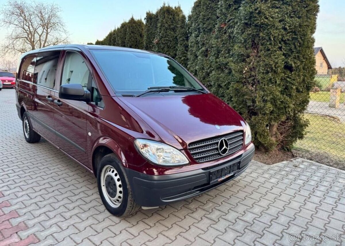 Mercedes-Benz Vito 2,1CDi-115-LONG KLIMA Tažné nafta manuál