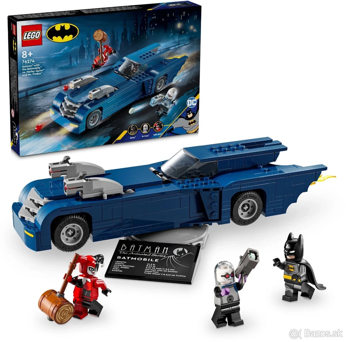 Lego DC Batman a Batmobil vs. Harley Quinn a Mr. Freeze