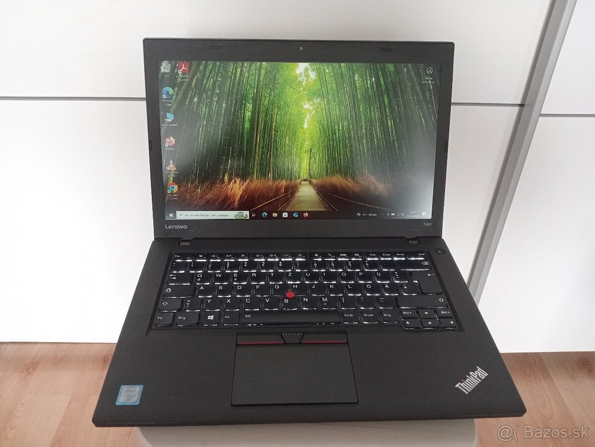 Lenovo Thinkpad T460,Intel core i5 ,16gb ram ,podsvietená kl