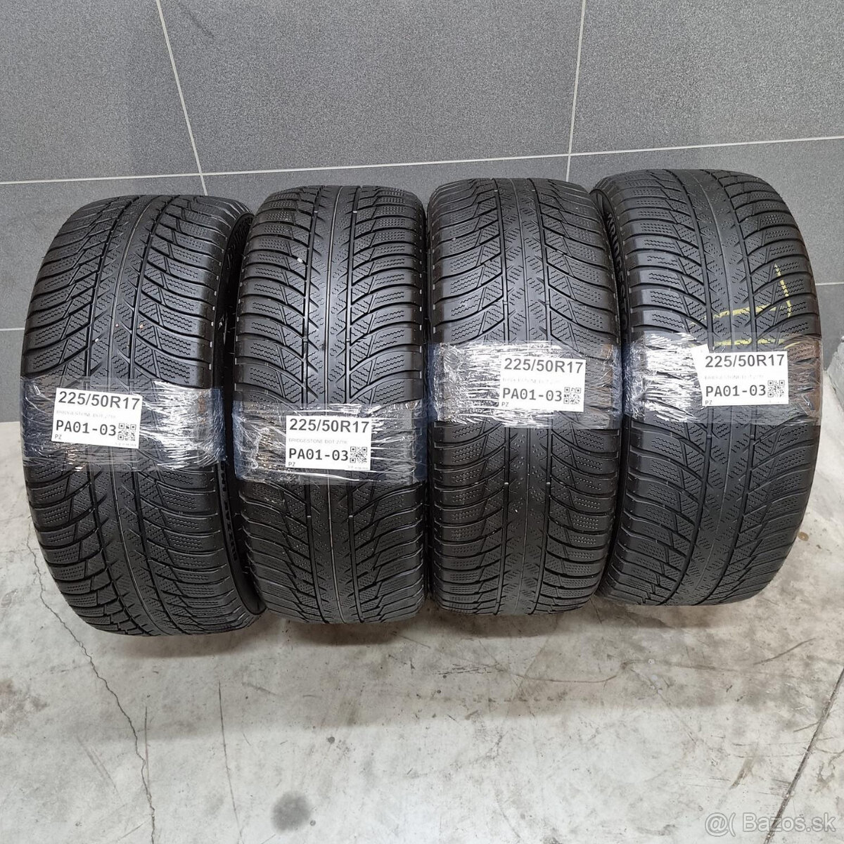 Zimné pneumatiky 225/50 R17 BRIDGESTONE DOT2718