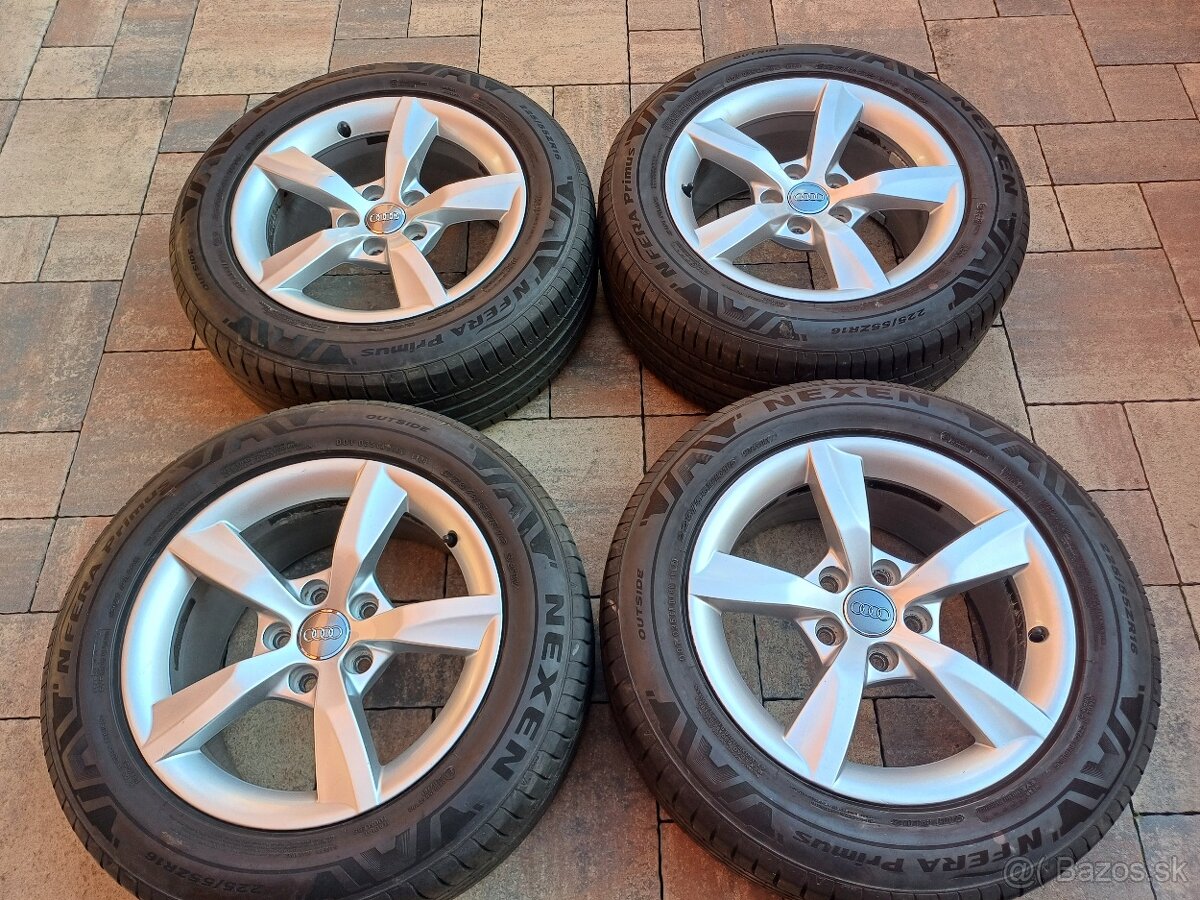 org.hlinikové disky Audi A4,A6,--7,5Jx16-ET-37--5x112