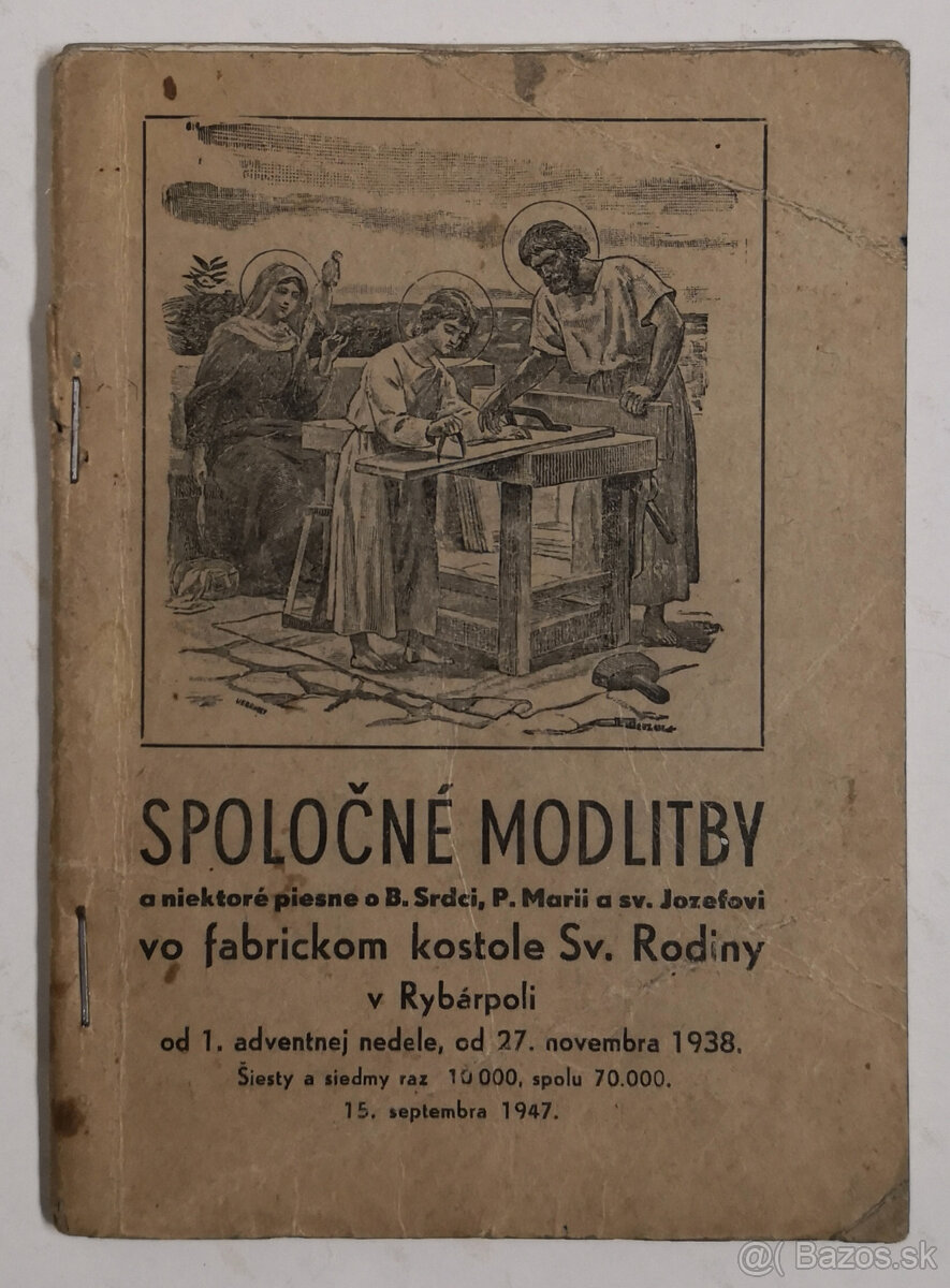 Spoločné modlitby 1936