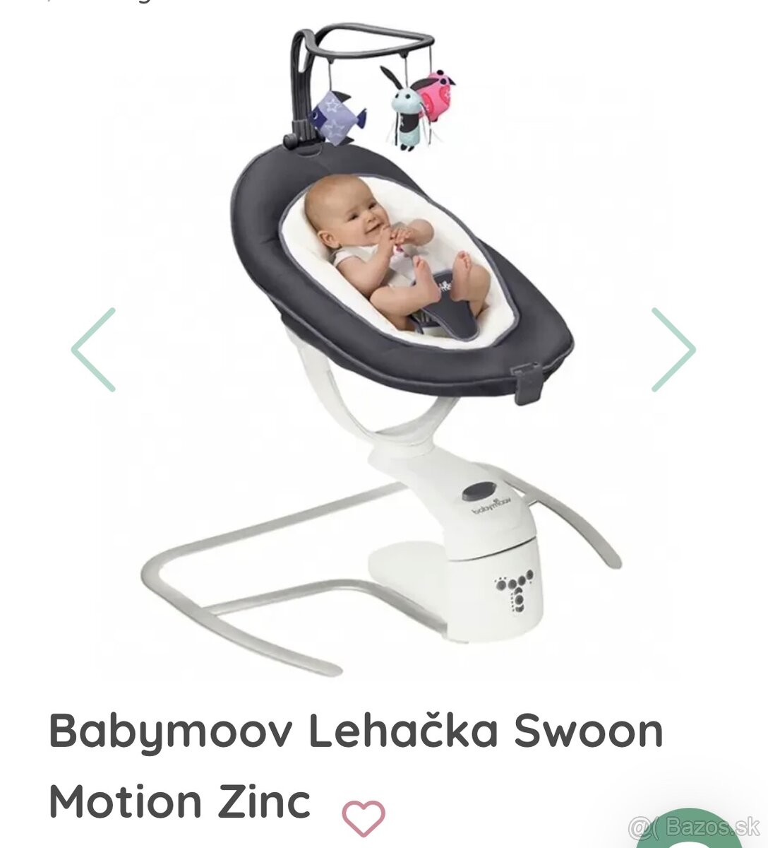 Elektrickka hojdacka babymoov