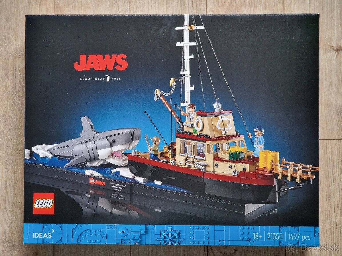 Lego Ideas 21350 Čeľuste (Jaws)