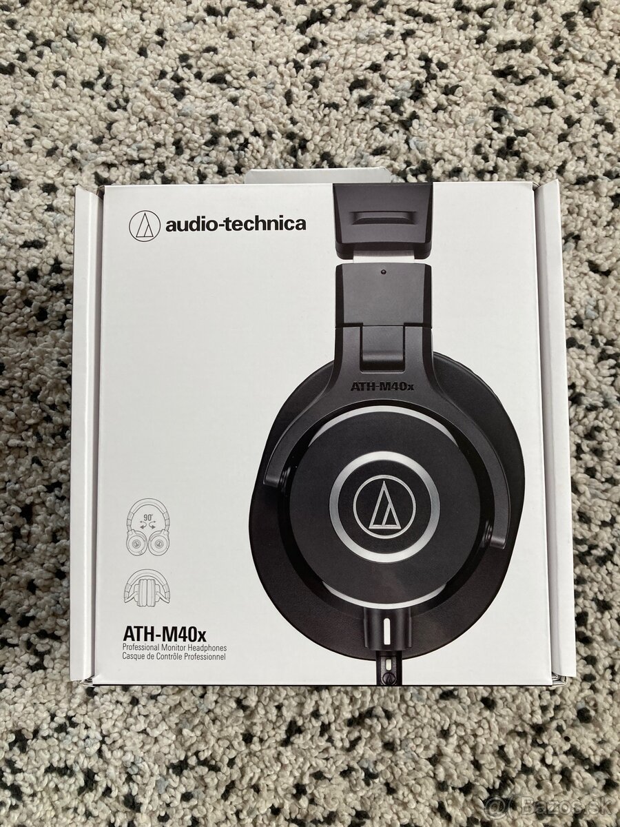 Audio-technica ATH-M40x štúdiové slúchadlá