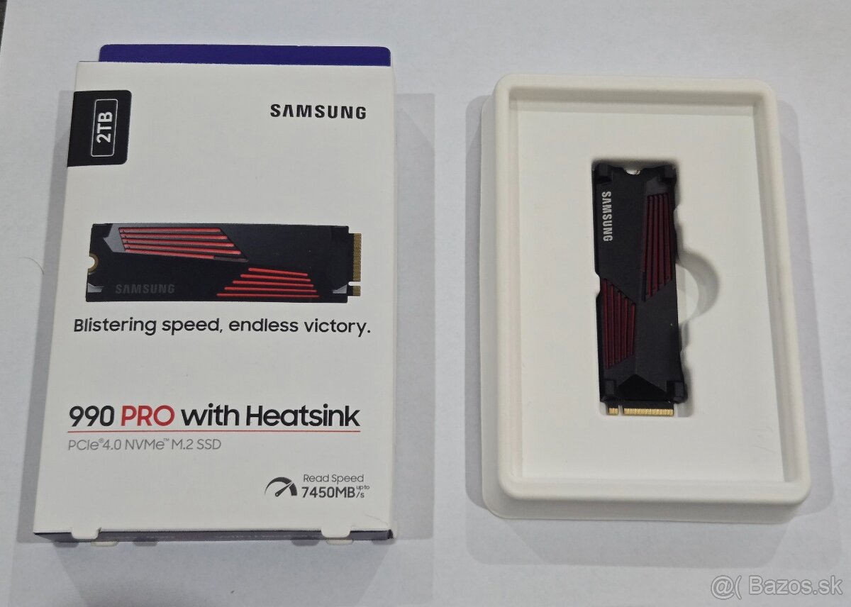 SAMSUNG 990 Pro 2TB s chladičom - PREDÁM