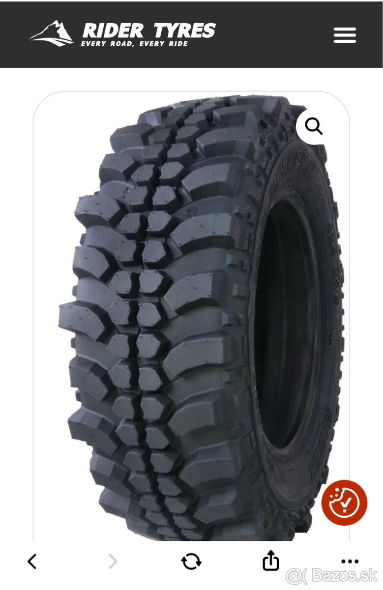 Terénne Pneu T3 205/70 r15 nové ,mám aj iné rozmery