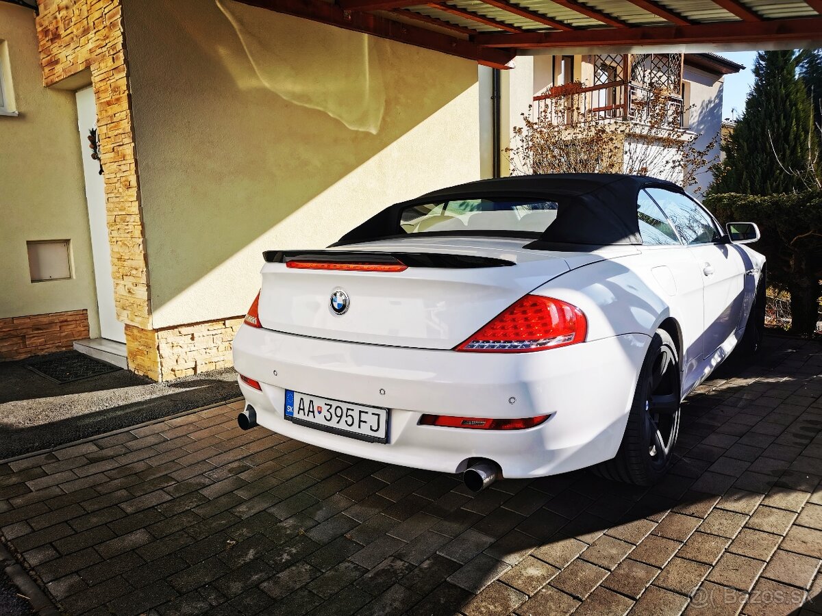 Bmw 6 cabrio M-packet  210kw, automat, plna vybava