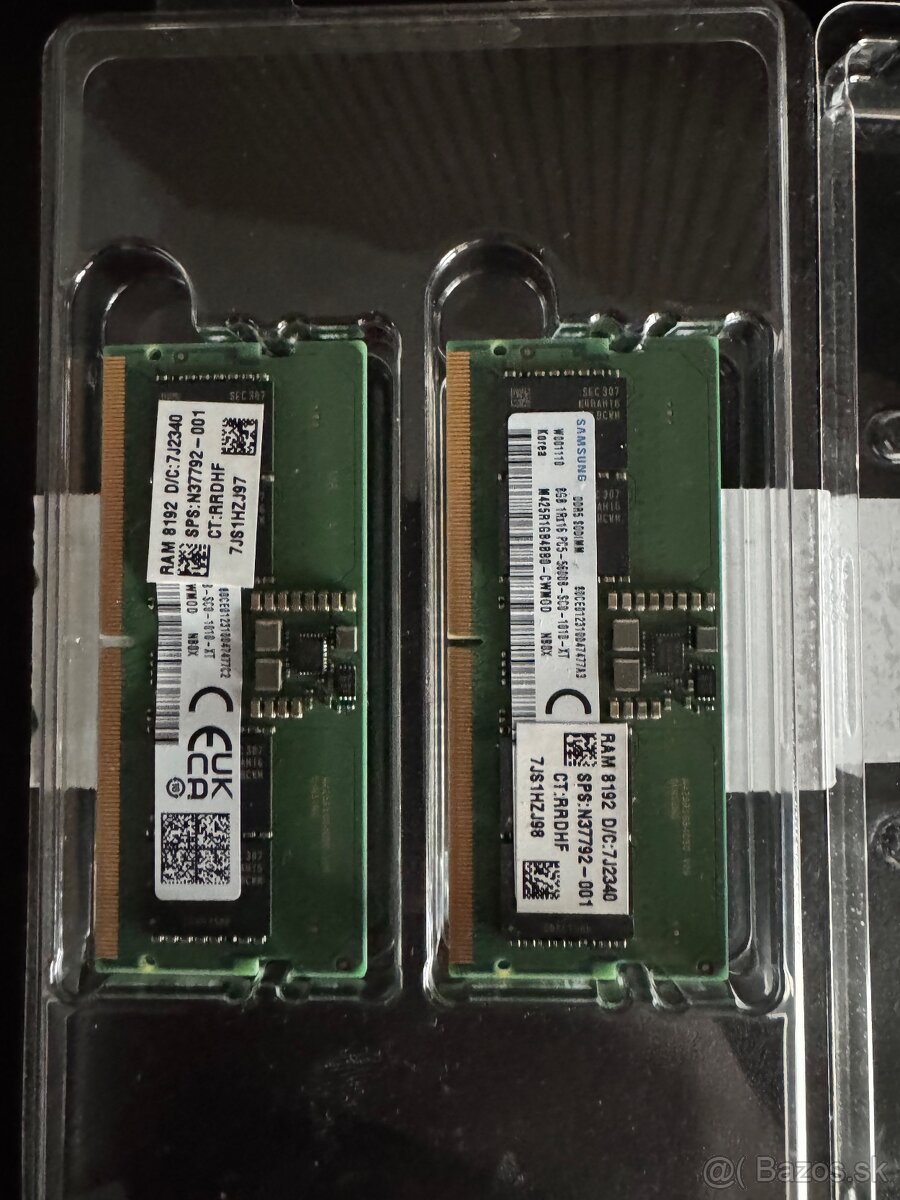 Ram DDR5 2x8GB (16GB) 5600MHz Samsung