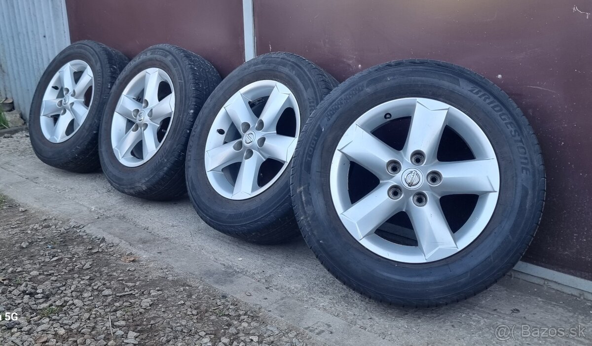 Hliníkové disky 5x114,3 R16 Nissan Qashqai