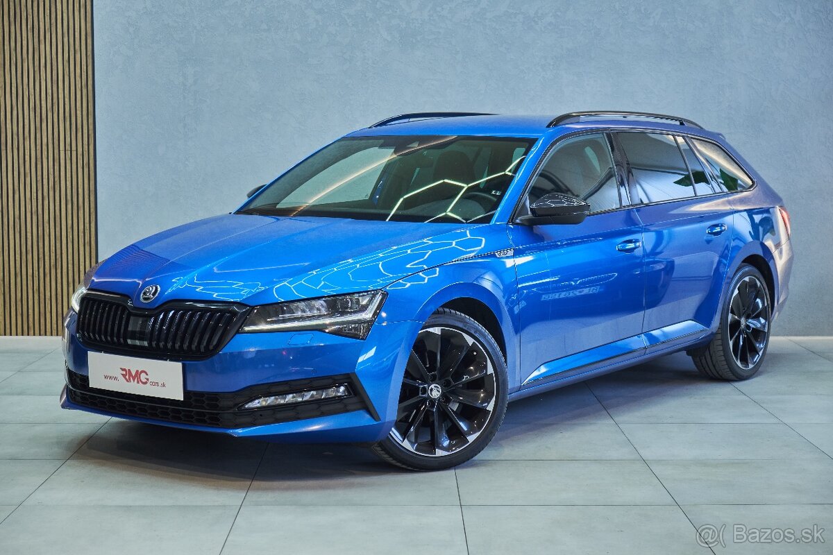 Škoda Superb 2.0TDi, 140kW, automat, 4x4, 2020, DPH