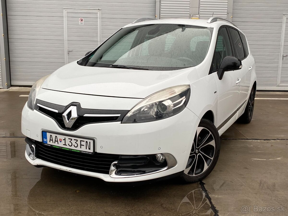 Renault Grande Scenic 1,6 dci,96kw,7miest