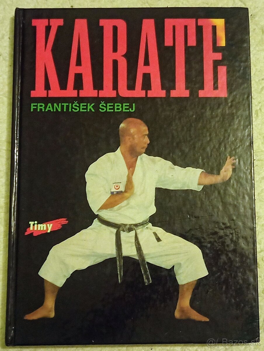 Kniha Karate František Šebej