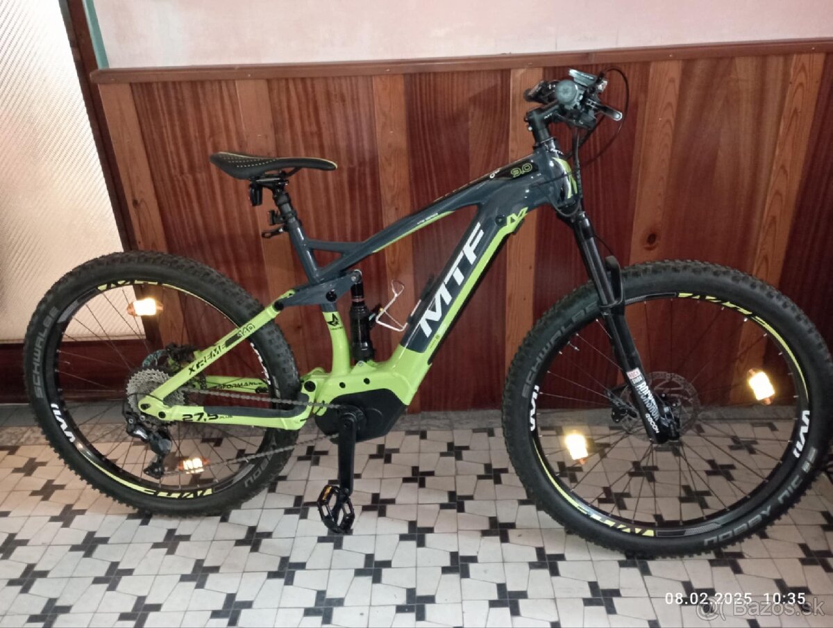 Horský elektrobicykel/ebike MTF Xtreme 9.0

