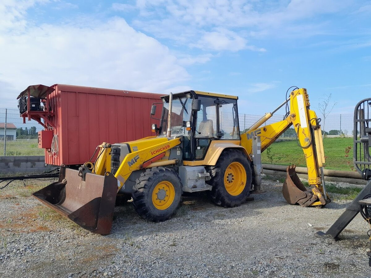 mf 860 traktorbager, ako  jcb 3cx