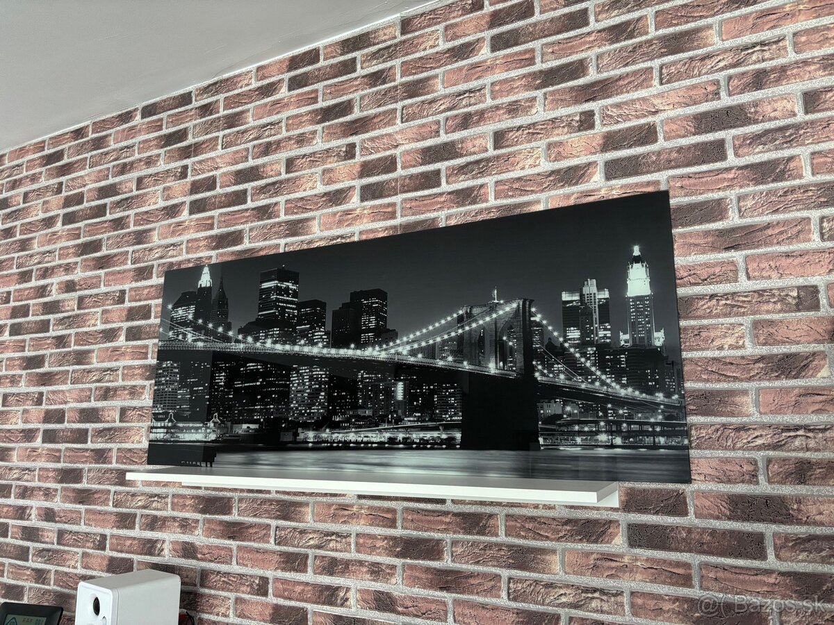 Sklenený obrázok 50 x 125 cm New York Skyline