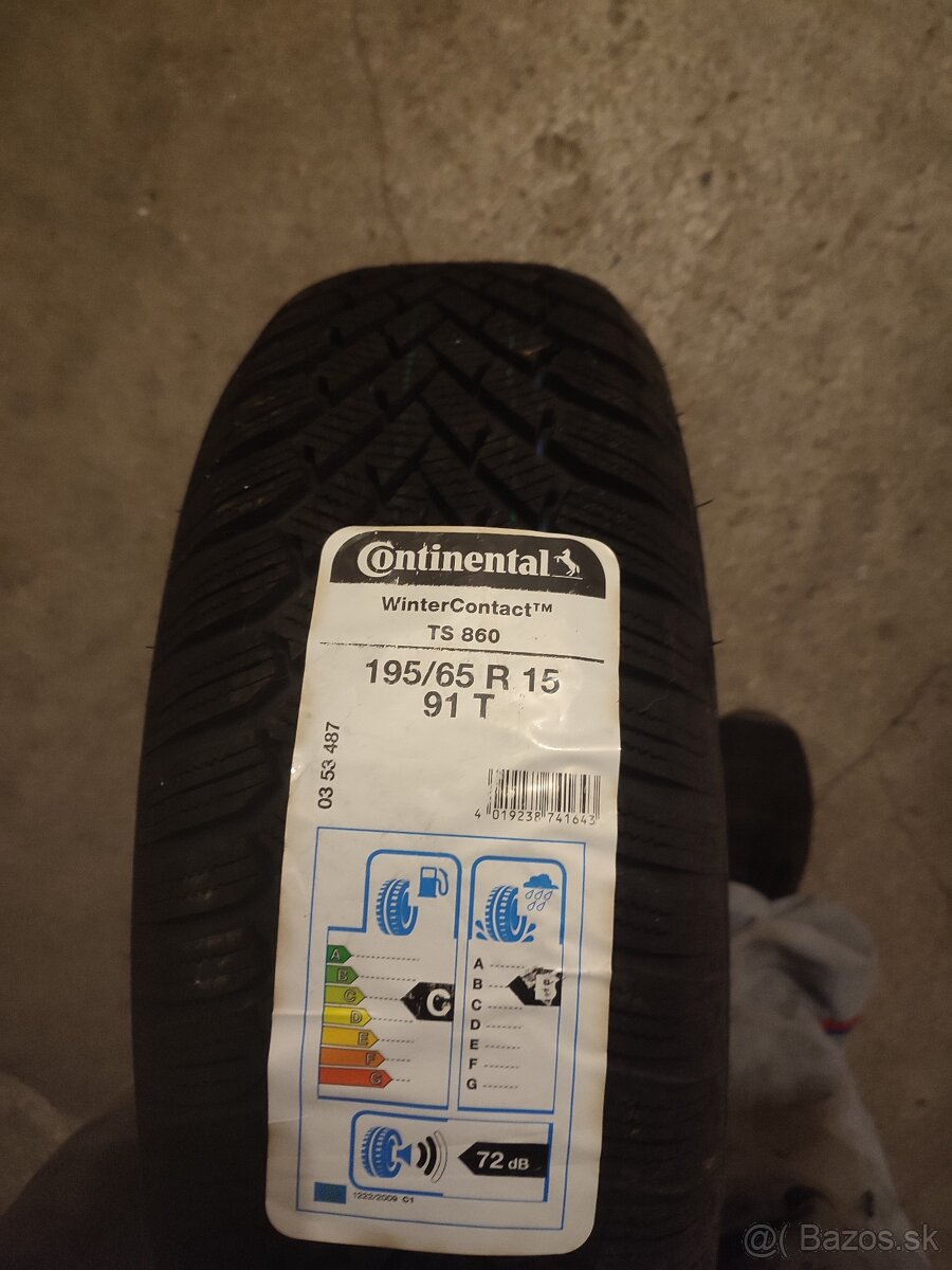 Zimná pneumatika Continental 195/65R15