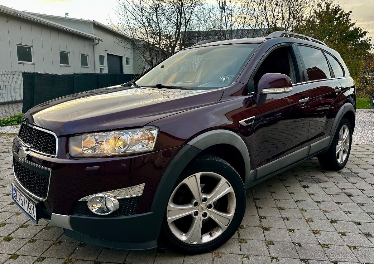 Chevrolet Captiva 2.2 VCDI 4X4, Automat, 7 Miest, Koža