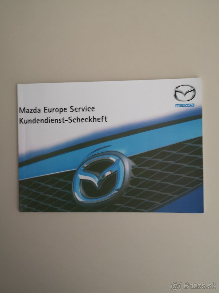 Mazda servisná kniha