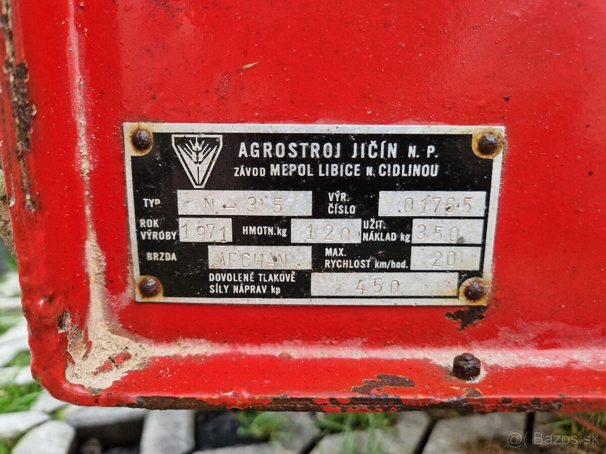 AGROSTROJ JIČIN/ Vlečka