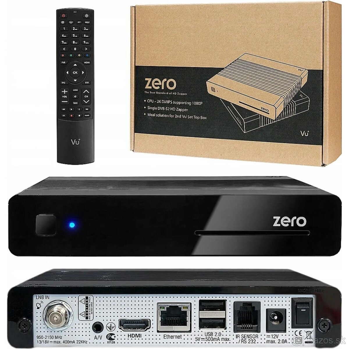 VU Plus Zero HD a AB IP BOX 55 HD