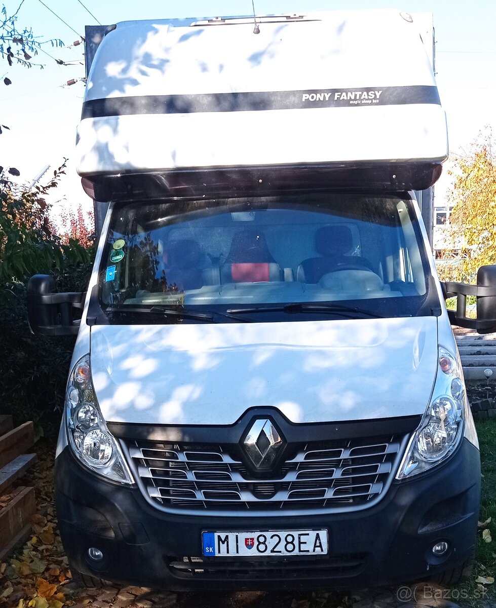 Renault MASTER 2,3 Valník Plachta +Spacia nadstavba