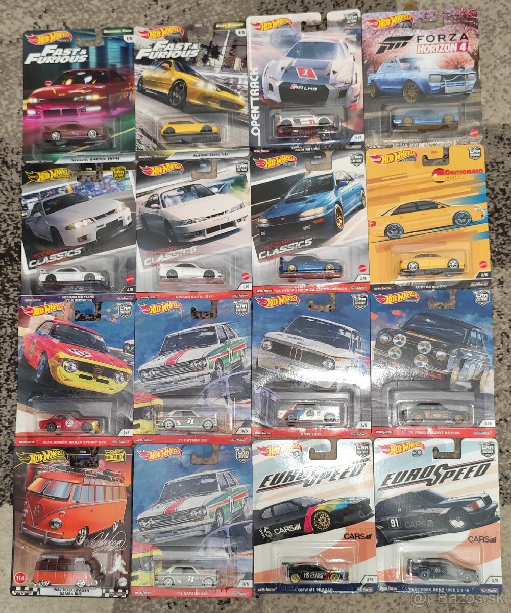 Hot wheels premium mix