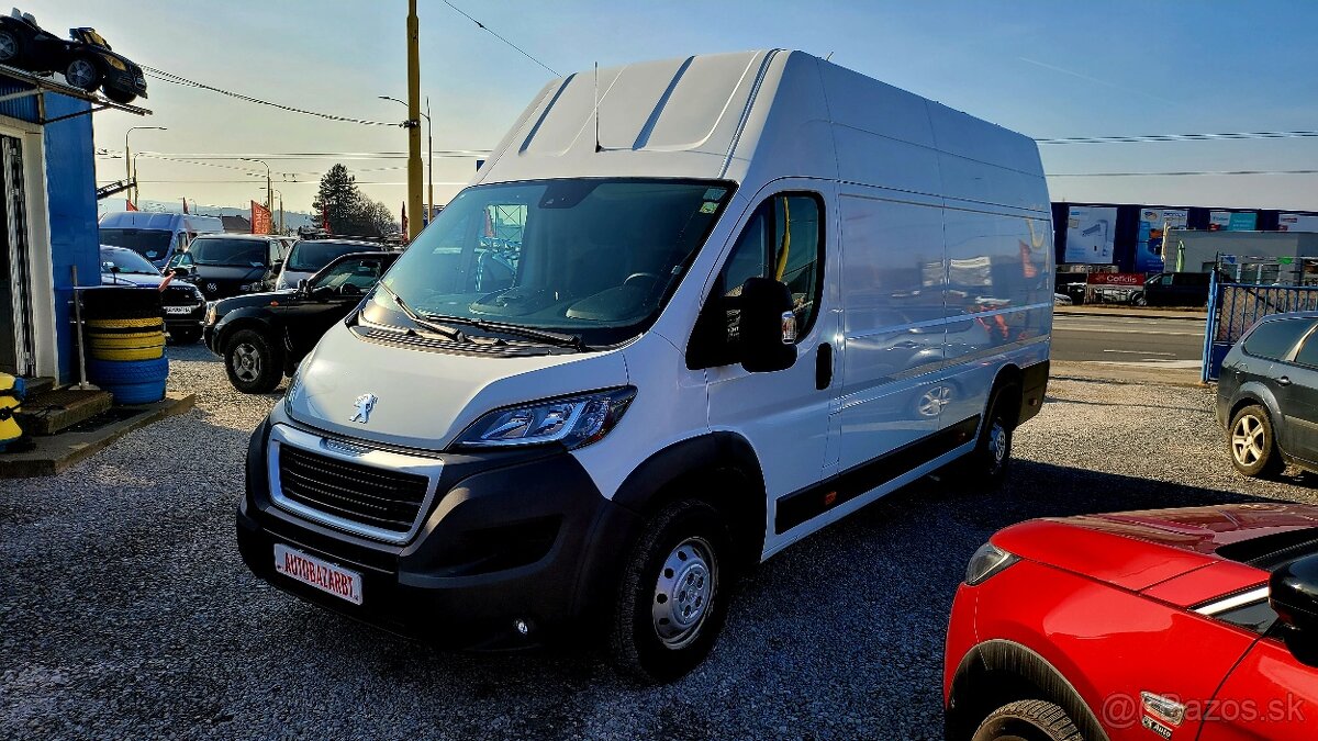 Peugeot Boxer 2.2 BlueHDi 140k 435 L4H3 odpočet DPH